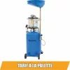 STILKER mobil pneumatikus olajleszívó és leeresztő előkamrával, 70 l (56760)