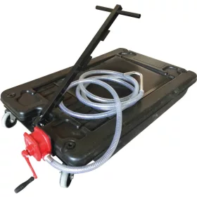 DRAKKAR mobil acél olajleeresztő tálca, 70 l (56771)