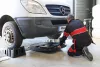 DRAKKAR mobil olajleeresztő tálca fogantyúval, állítva tárolható, 30 l (56777)