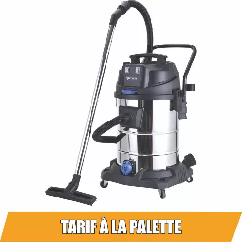 STILKER kétmotoros száraz-nedves porszívó 2 m tömlővel, 60 l, 230 V, 2400 W (64752)