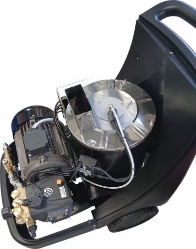 DRAKKAR melegvizes magasnyomású mosó, 230 V, 9 l/perc, 160 bar, Total Stop (64802)