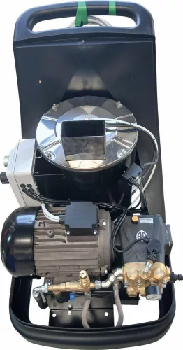 DRAKKAR melegvizes magasnyomású mosó, 380 V, 15 l/perc, 200 bar, Total Stop (64807)