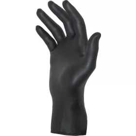   STILKER fekete eldobható nitrilkesztyű, 240 mm, 0,06 mm (65001)