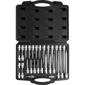 DRAKKAR Torx bitdugókulcskészlet, 1/2 col, 32 db (67371)