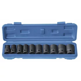   STILKER gépi dugókulcskészlet, 1/2 col, 10–24 mm, 10 db (67390)
