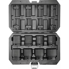   DRAKKAR gépi dugókulcskészlet, 3/4 col, 26–38 mm, 8 db (67440)