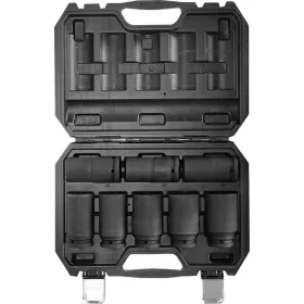   DRAKKAR gépi hosszú dugókulcskészlet, 3/4 col, 26–38 mm, 8 db (67441)