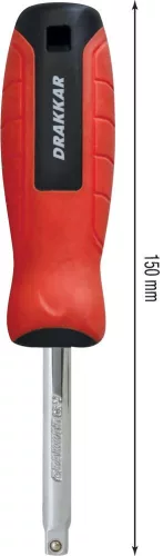 DRAKKAR dugókulcshajtó nyél, 1/4 col, 150 mm (67783)