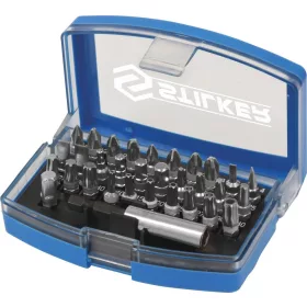 STILKER CrV bitkészlet PVC dobozban, 1/4 col, 32 db (68145)