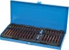 STILKER 10 mm bitszerszámkészlet XZN/imbusz/Torx fejekkel fémdobozban, 40 db (68150)