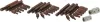 STILKER 10 mm bitszerszámkészlet XZN/imbusz/Torx fejekkel fémdobozban, 40 db (68150)