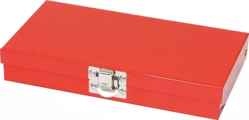 DRAKKAR imbuszbit-készlet 1/2 col adapterrel fémdobozban, 10 mm szár, 4–12 mm, 15 db (68164)