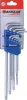 DRAKKAR extra hosszú mágneses Torx L-kulcskészlet, T10–T50, 9 db (68413)