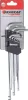 DRAKKAR extra hosszú mágneses imbuszkulcskészlet, 1,5–10 mm, 9 db (68431)