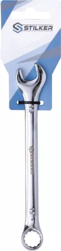 STILKER teljesen polírozott csillag-villáskulcs (68607)