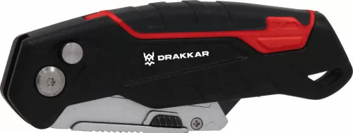 DRAKKAR fém vágókés 3 állású trapézpengével, 19 mm (68860)