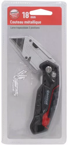 DRAKKAR fém vágókés 3 állású trapézpengével, 19 mm (68860)