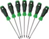 DRAKKAR Torx csavarhúzókészlet, T10–T40, 7 db (69018)
