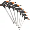 DRAKKAR imbusz csavarhúzókészlet P-markolattal, 3–10 mm, 7 db (69030)