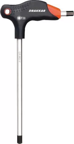 DRAKKAR imbusz csavarhúzókészlet P-markolattal, 3–10 mm, 7 db (69030)