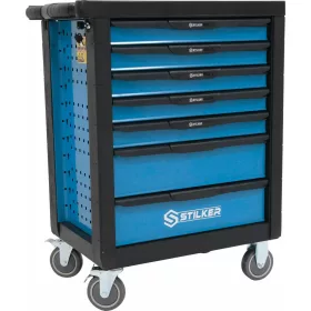 STILKER 7 fiókos szerszámkocsi, 770x470x970 mm (72518)