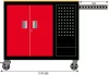 DRAKKAR 10 fiókos szerszámkocsi, fa munkalappal, 1141x730x888 mm (72540)