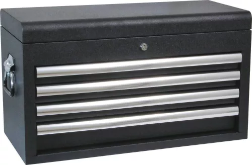 DRAKKAR ezüstszínű, 4 fiókos szerszámláda a 09144-es kocsihoz, 660 × 306 × 377 mm (72548)