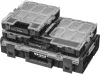 DRAKKAR COBOX rendszerező koffer 12 betétdobozzal, 582 × 387 × 131 mm (72710)