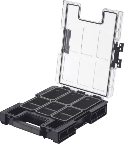 DRAKKAR COBOX rendszerező koffer 6 betétdobozzal, 264 × 364 × 77 mm (72712)