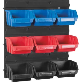   DRAKKAR PVC falipanel 9 tárolódobozzal, 380 × 340 mm (72780)