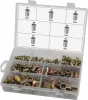 STILKER cink, lapos fejű szegecsanya-készlet, M3–M12, 235 db (75780)