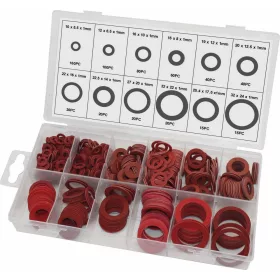   STILKER piros fíbertömítés-készlet, 10–32 mm külső átmérő, 600 db (76208)