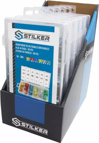 STILKER normál késes biztosítékkészlet, 90 db (77981)