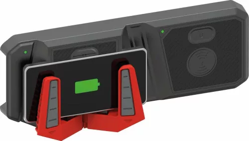 DRAKKAR dupla indukciós töltő mobiltelefon-tartóval (82225)