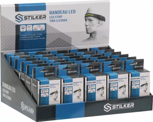 STILKER tölthető LED fejlámpa, 300 lm (82254)