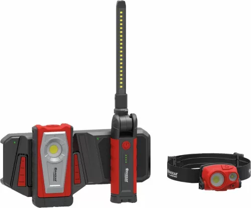 DRAKKAR tölthető LED zseblámpa, indukciós töltéssel, 1000 lm (82320)