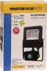 DRAKKAR LED reflektor, extra lapos, érzékelővel, 230 V (82407)