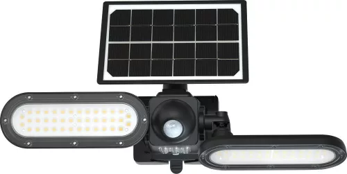 DRAKKAR napelemes LED reflektor, érzékelővel, 1400 lm, 15 W (82463)