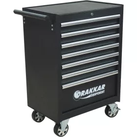   DRAKKAR 7 fiókos szerszámkocsi, 171 szerszámmal, karbonmintás betétekkel (83901)