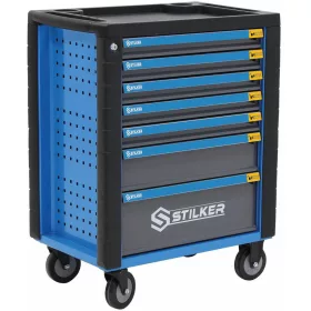 STILKER 7 fiókos szerszámkocsi, 147 szerszámmal (83932)