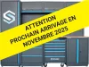 STILKER 4 részes műhelybútor 25 mm fa munkalappal és 147 szerszámmal (84080)