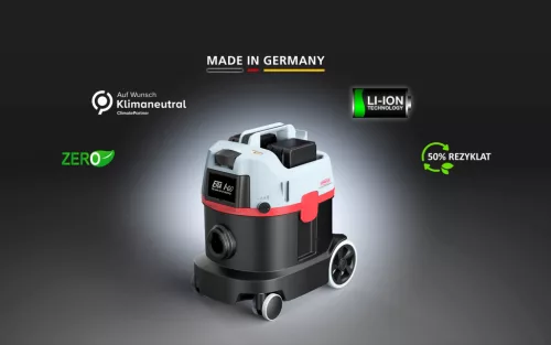 SPRiNTUS ERA iGO Akkus száraz porszívó, akku és töltő nélkül, "Made in Germany"