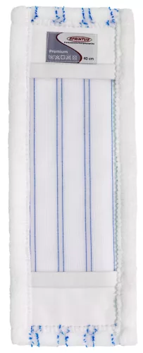SPRiNTUS Premium 40 cm mikroszálas felmosópárna fehér/kék