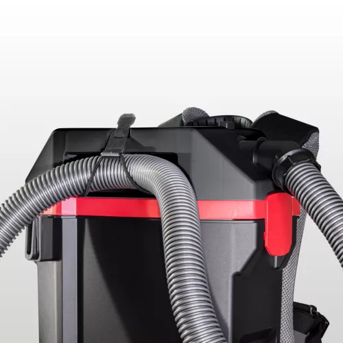 SPRiNTUS Akkus háti ipari szárazporszívó „BoostiX iGO ZERO”, 36 V, 300 W, 2 × 5 Ah akkumulátorral és gyorstöltővel (SP-Z122003)