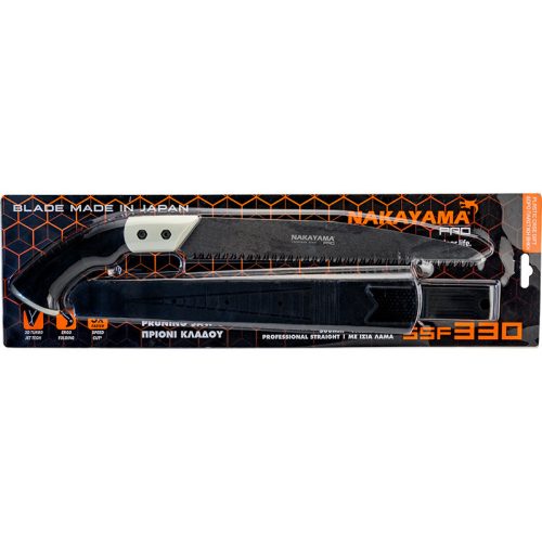 NAKAYAMA PRO metszőfűrész, Japán gyártás, 300mm - 8TPI 1,0mm, műanyag tokkal (SSF330)