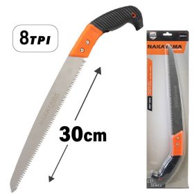   NAKAYAMA ágfűrész, egyenes , 300mm - 8tpi 1.0mm ,  háromszoros fogazattal és kétkomponensű nyéllel (SSF353)