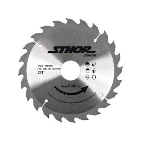 STHOR HM-es fafűrészlap D160 T24 D30 (08820)