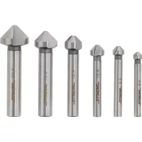   STHOR Süllyesztőfúró készlet fémhez 6 részes, 6,3–20,5 mm, HSS (22710)