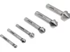 STHOR Süllyesztőfúró készlet fémhez 6 részes, 6,3–20,5 mm, HSS (22710)