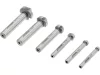 STHOR Süllyesztőfúró készlet fémhez 6 részes, 6,3–20,5 mm, HSS (22710)